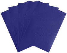 Sleeves fan matte blue sl