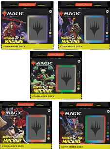 Commander deck set of 5
