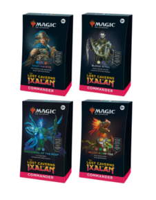 Commander deck set of 4