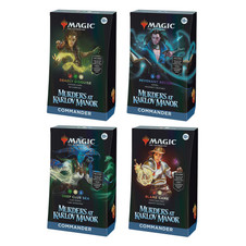 Commander deck of 4