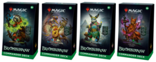 Commander set of 4